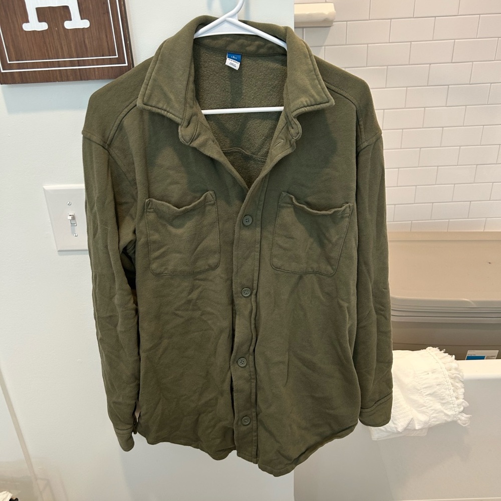 Old Navy Khaki Utility Jacket